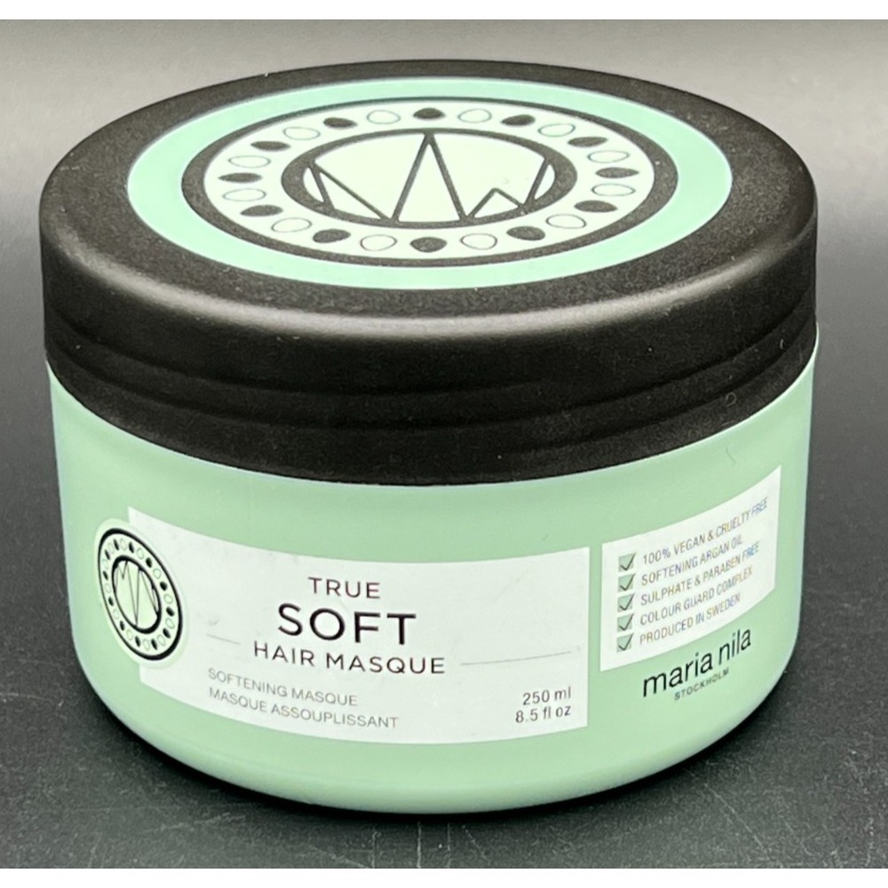 Maria Nila True Soft Hair Mask Masque 8.5 fl oz Hair Moisturizing Treatment NEW